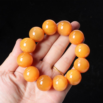 天然黄金甲山龟壳圆珠手串佛珠山龟壳珠子男女念珠手链项链