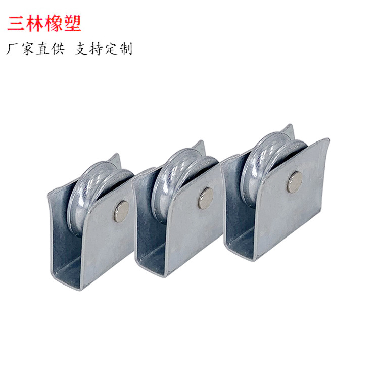 厂家直供五金断桥铝门窗滑轮推拉滑轮铝合金塑钢窗五金配件滑轮