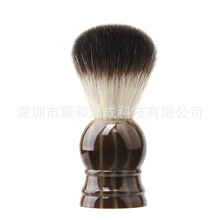 外贸新品现货白盒包装洁面刷胡刷剃须胡须刷起泡刷shanving brush