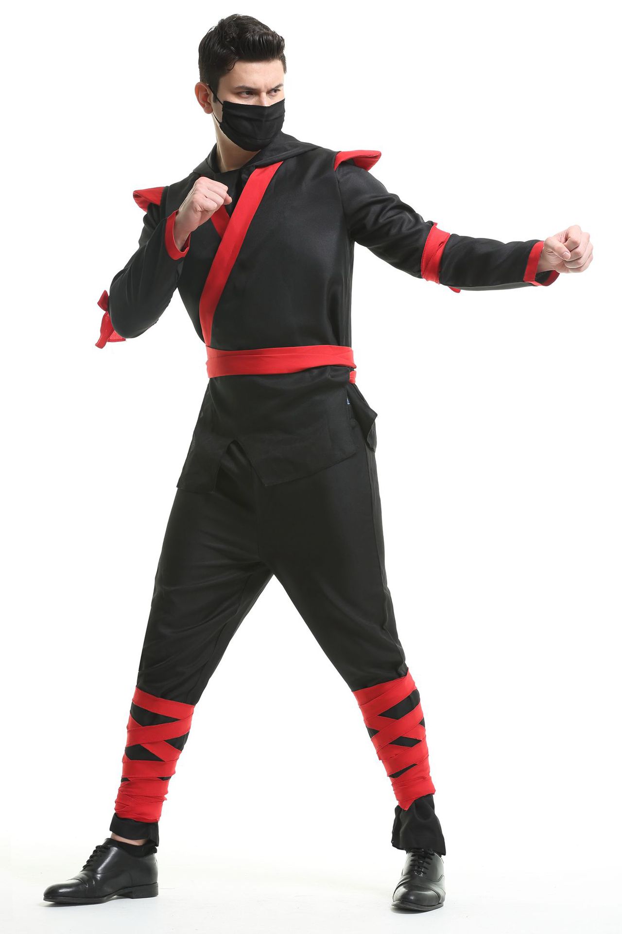 万圣节 成人服装火影忍者男款cosplay服装日本忍者扮演话剧演出服