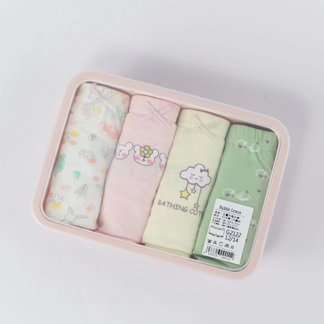 包装形式盒装适合年龄段中小童(3~8岁,100~140cm)内衣内裤类别内裤