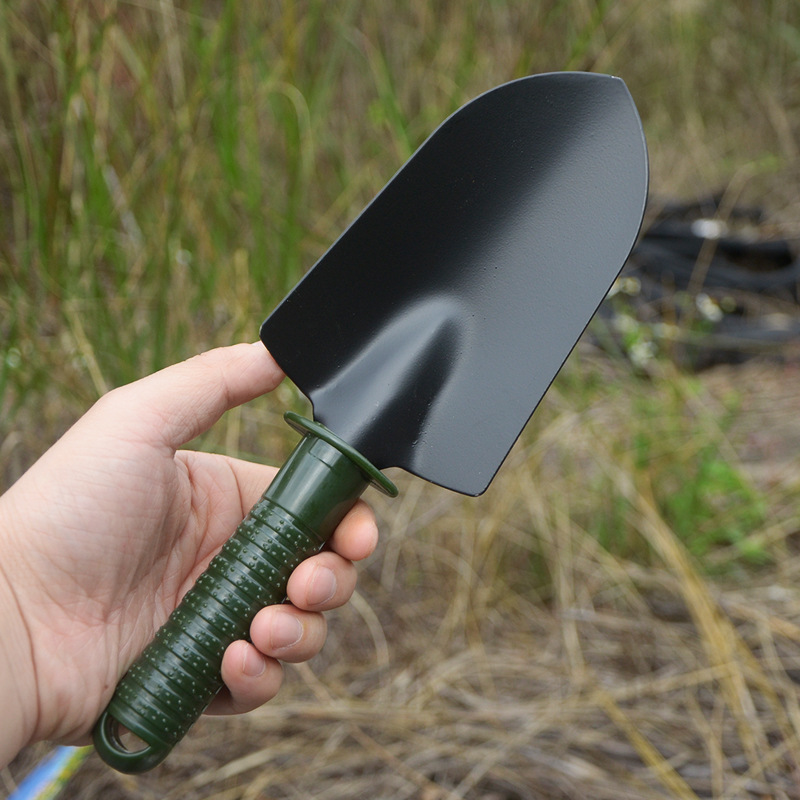 加厚种花工具家用小铁铲种菜养花工具儿童挖野菜赶海铲子园艺耙锹