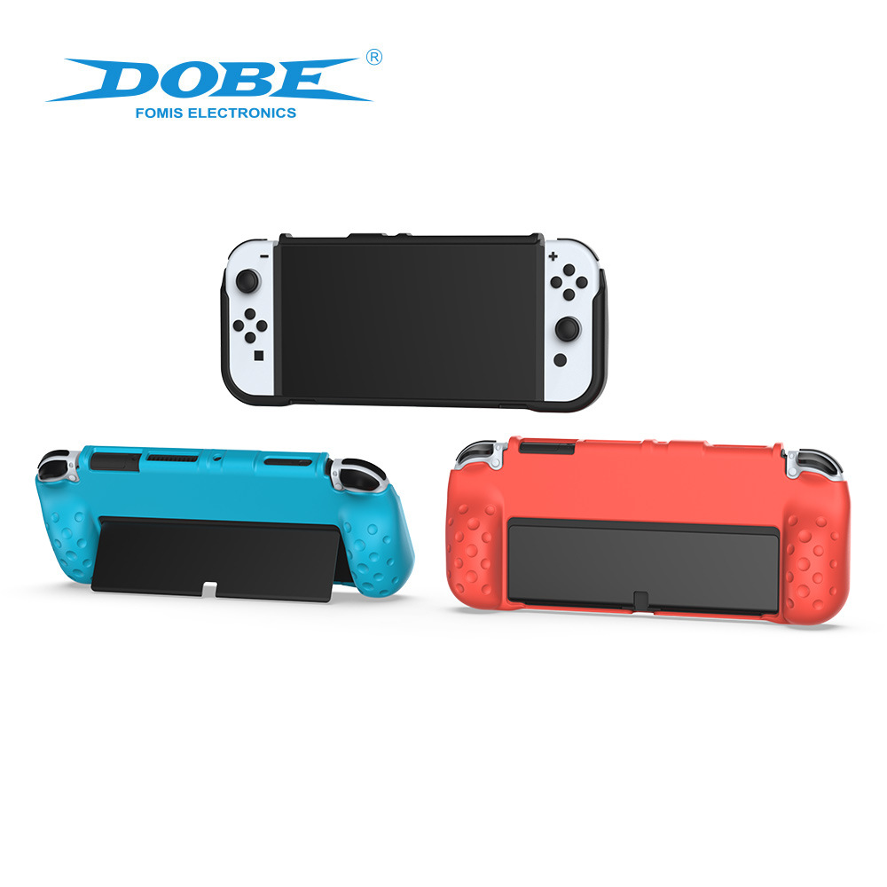 Switch OLED Host TPU Protective Cover NS OLED Game Console Integrated Anti-Slip Protective Shell TNS-1142