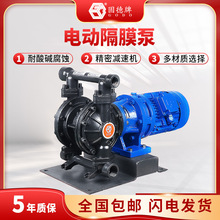 上海边锋固德牌铸钢DBY3-15/25往复自吸排污泵厂家直供电动隔膜泵