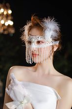 万圣节面具女神眼罩性感化装舞会道具公主派对假面晚会半脸面罩
