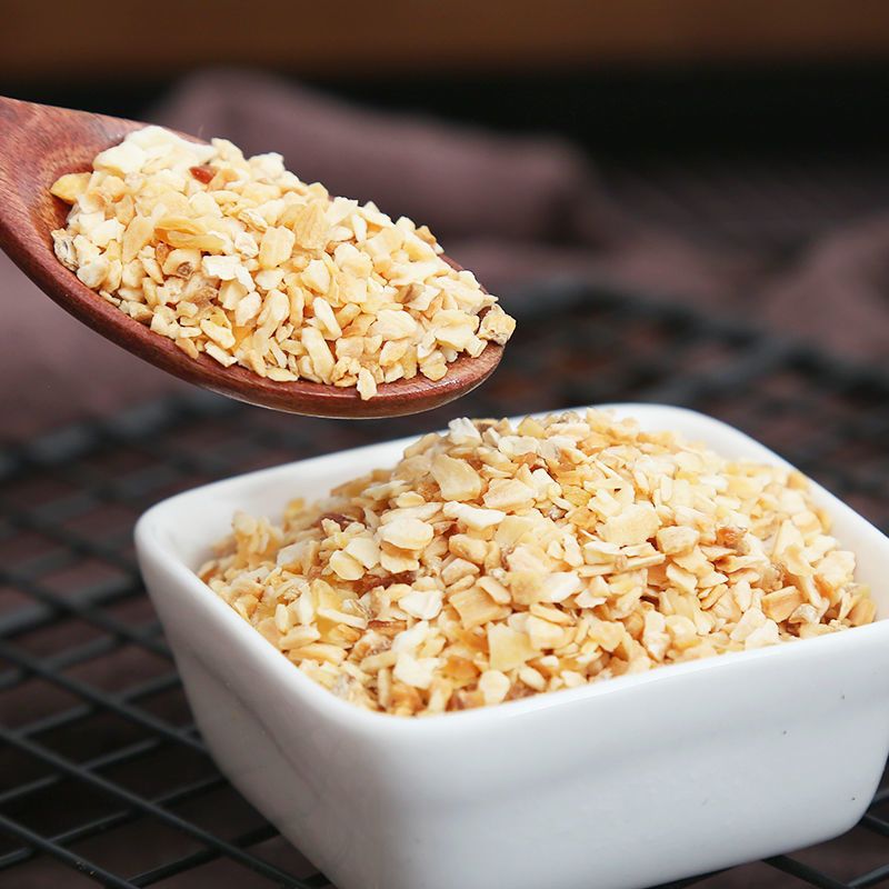 脱水大蒜粒500克瓶装8-16目约3毫米大小蒜碎蒜米蒜泥调味做菜