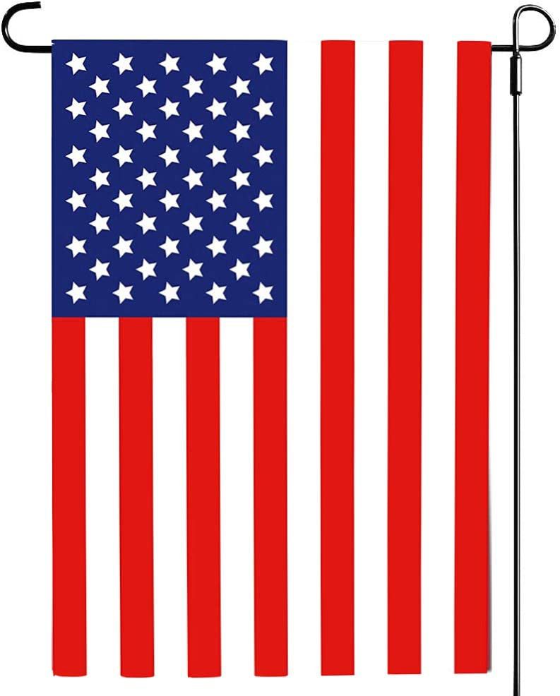 亚马逊爆款跨境美国国旗花园旗双面印花热转印装饰旗厂家直销