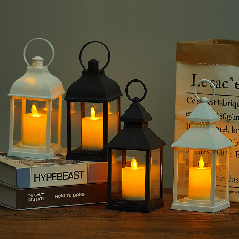 Storm Small Lantern Electric Candle Lamp