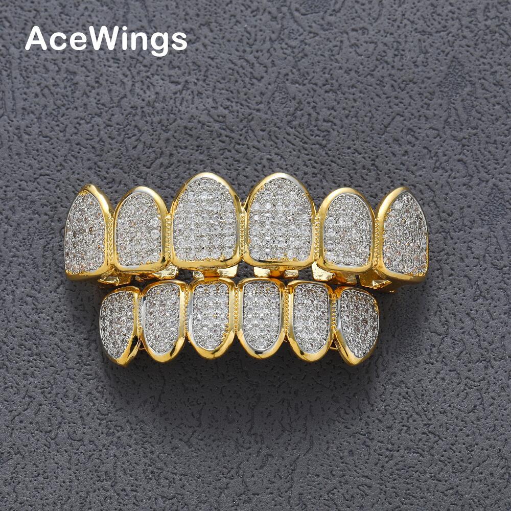 046 kghiphop嘻哈彩色锆石6颗牙套grillz 铜饰品欧美爆款材质:环保铜
