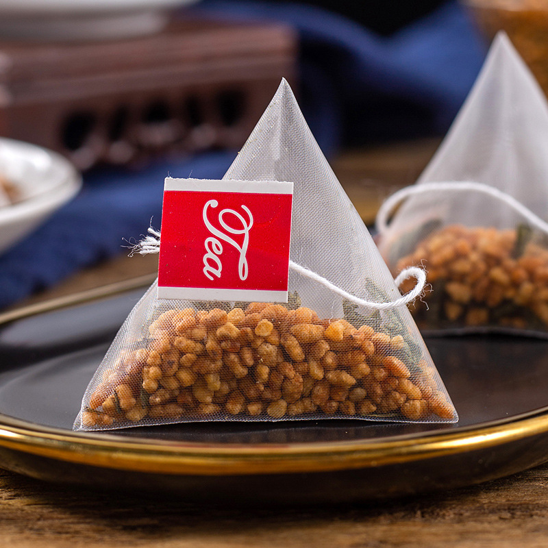 玄米茶100包日式寿司店玄米茶包小袋装蒸青绿茶另售日本饮料茶包