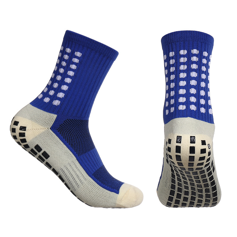 Middle Tube Soccer Socks Children Women's Non-Slip Socks Sweat-Absorbent Towel Bottom Athletic Socks Dispensing Training Socks 33-38