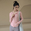 Yoga suit motion jacket Autumn and winter new pattern Self cultivation Show thin Quick drying Long sleeve leisure time coat Hooded Bodybuilding clothes