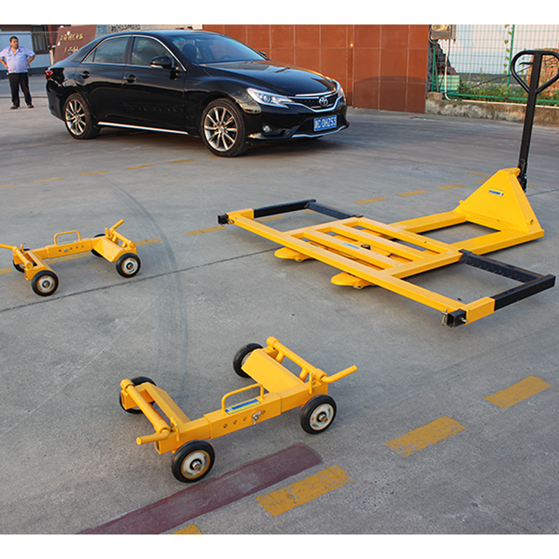 物业用中小型车辆挪车器 地下车库清障移车机 4吨地牛式移车器