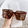 2022 New Fashion Mi Nail Square Sunglasses Fashion Sun Glasses Women's Uv Protection Retro Sunglasses Batch