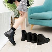 短靴女马丁靴女学生韩版2023新款小皮鞋秋冬英伦风单靴加绒靴子