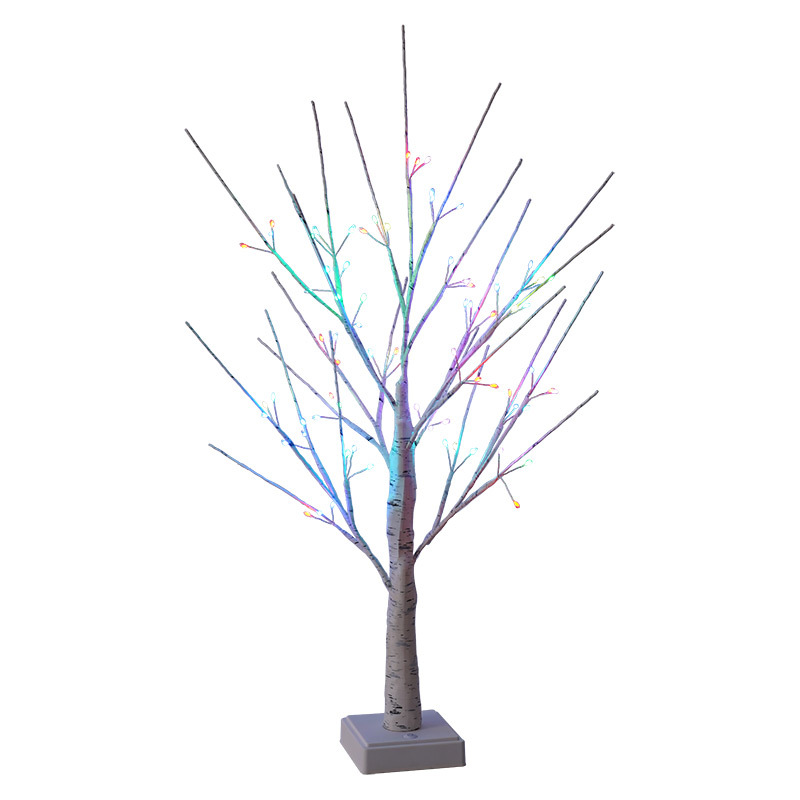 RGB Birch Light LED Christmas Party Layout Landscape Luminous Tree Indoor Girl's Room Home Decorative Lamp