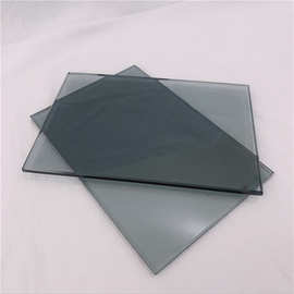 蓝星灰钢化玻璃
