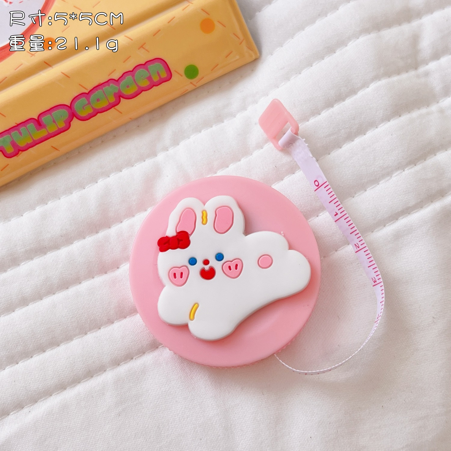 Cute Cartoon Tape Measure Keychain Mini Measuring Tape Measuring Three Circumference Ruler Waist Chest Hip Circumference Measurement Measuring Tape Original