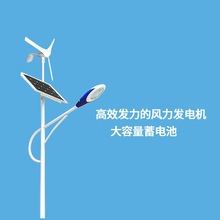 山东路灯杆生产厂家  一体化风力发电太阳能灯风光互补太阳能路灯