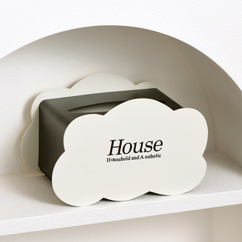 Wind Tissue Box Living Room Coffee Table Paper Extraction Box Household Toilet Face Cloth Tissue Storage Box