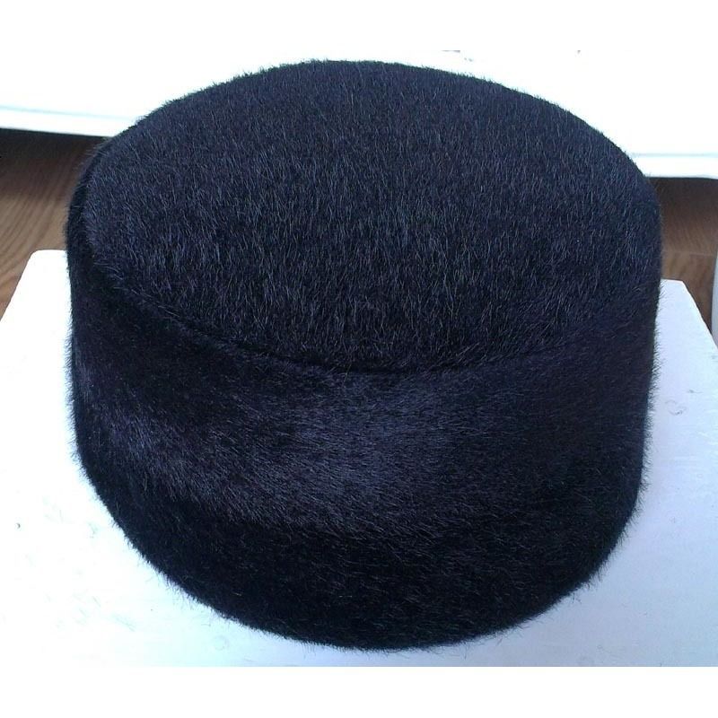 礼拜帽 回族男士季礼拜帽 仿貂绒保暖帽 毡帽 包邮