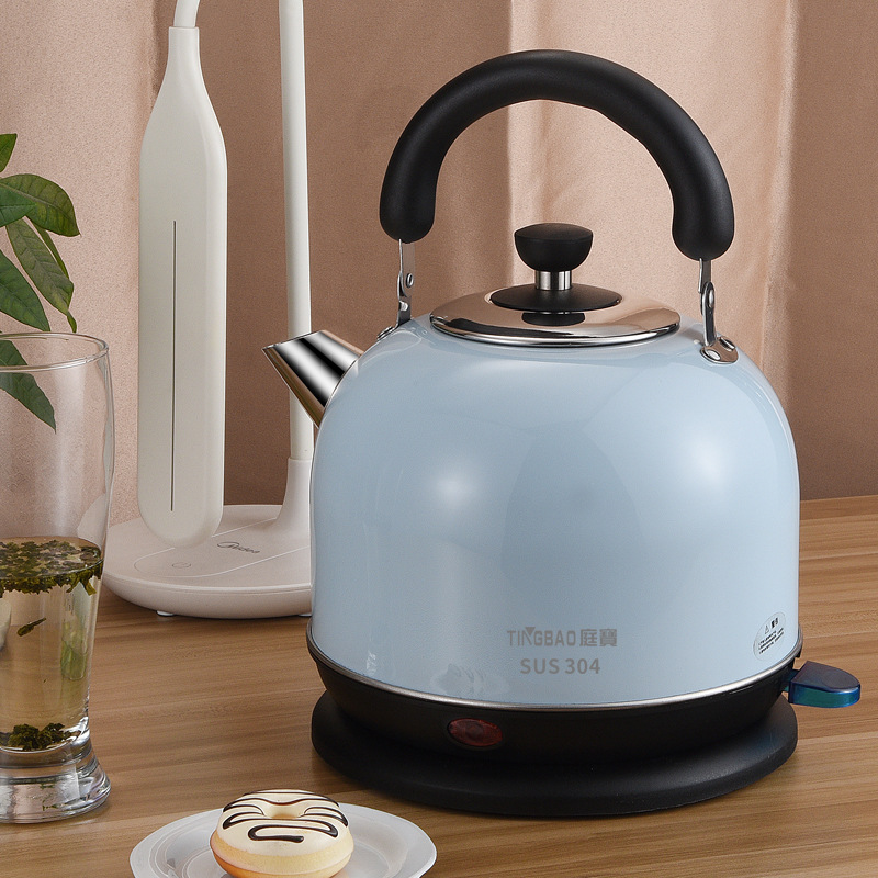 304 Stainless Steel Electric Kettle Whistle Kettle Large Capacity Electric Kettle Automatic Power off Insulation Household Electrical Water Boiler