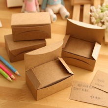 100Pcs/box about 9x5x4cm size nostalgia Retro DIY Kraft跨境