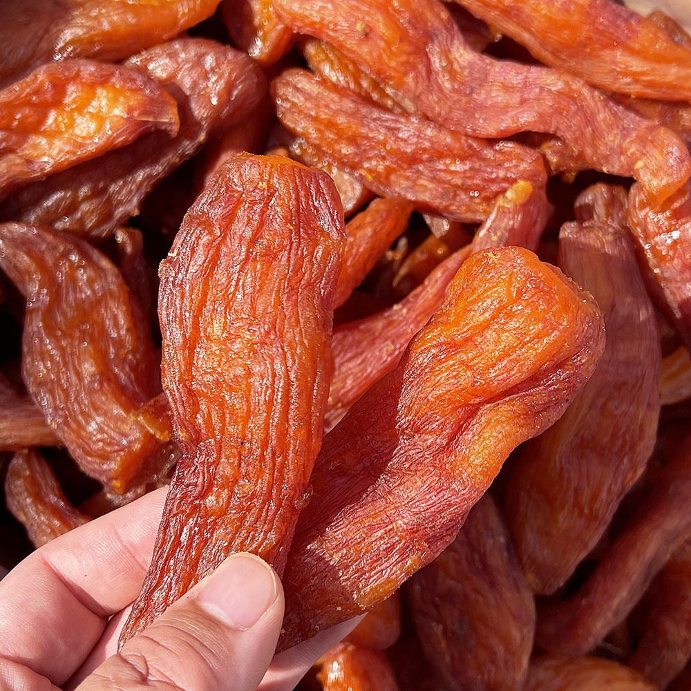 带皮小香薯干500g红薯干批发倒蒸地瓜干软糯番薯干紫批发代发250g