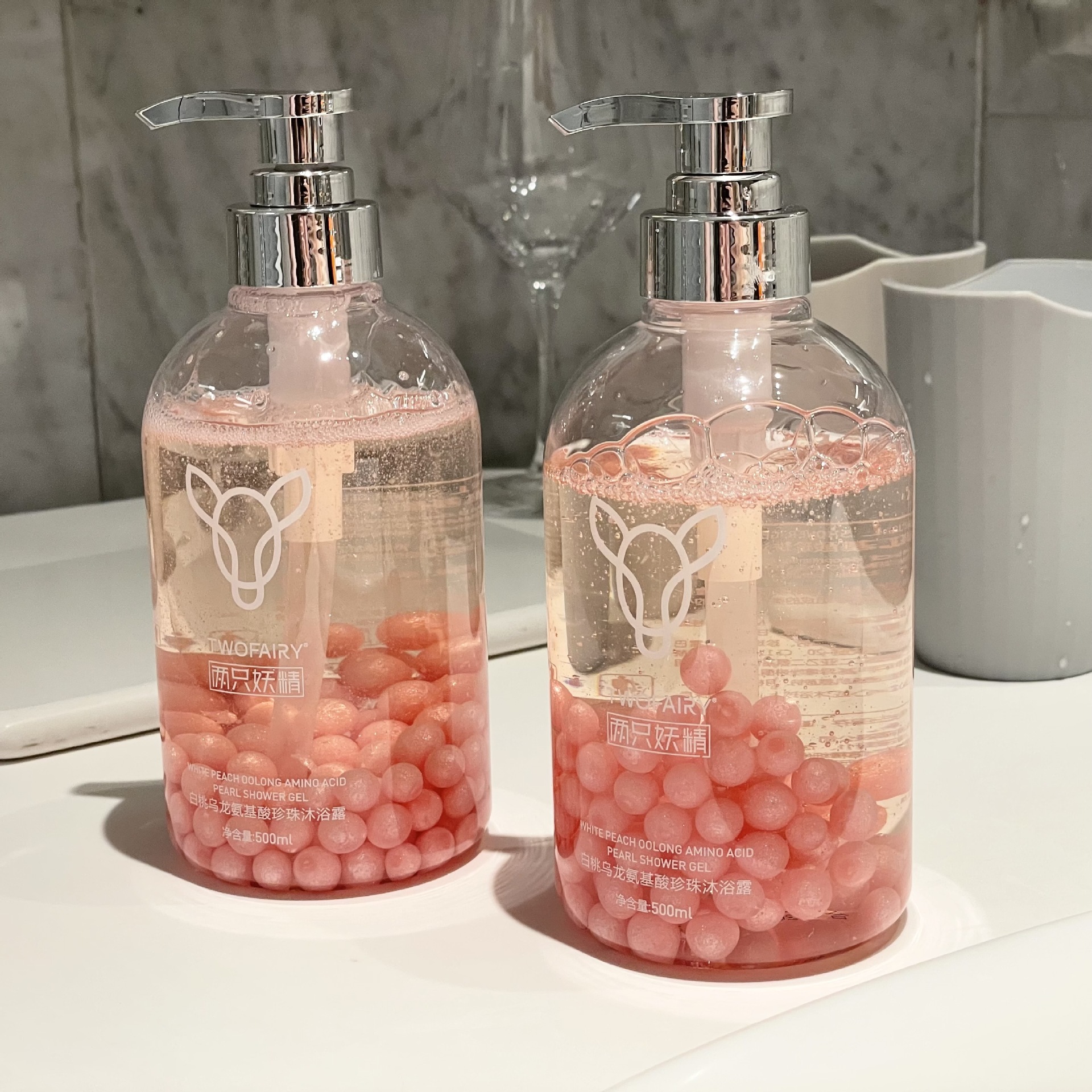 小红书珍珠沐浴露香味持久留香72小时嫩滑肌肤香水香氛沐浴大容量