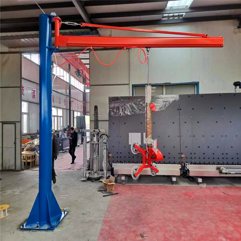 3吨电磁吸盘悬臂吊 立柱式电动旋单臂吊移动式悬臂吊固定式墙壁吊