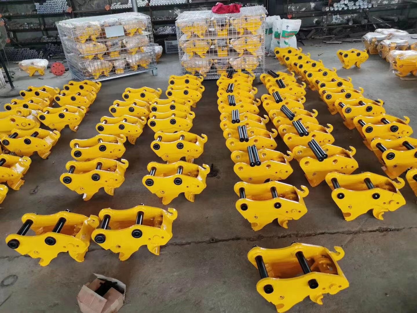 挖机加厚机械液压快速连接器快换接头转换器订金