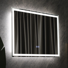 【智能卫浴镜】长方形LED浴室灯镜 防雾卫生间化妆镜 3色灯光