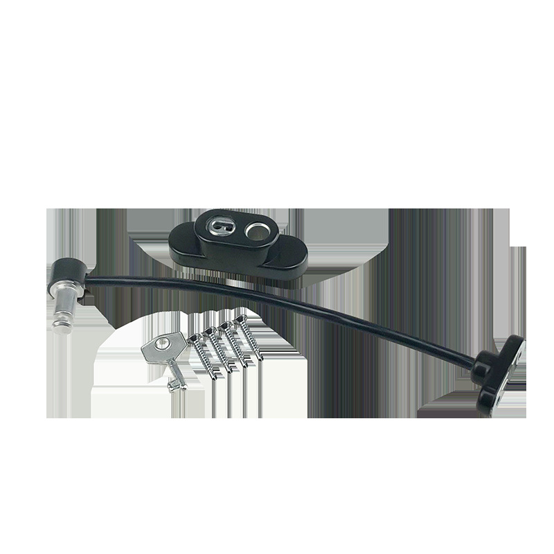 批发窗户锁儿童防护推拉窗高层窗户限位器平外内开定位防坠楼锁扣