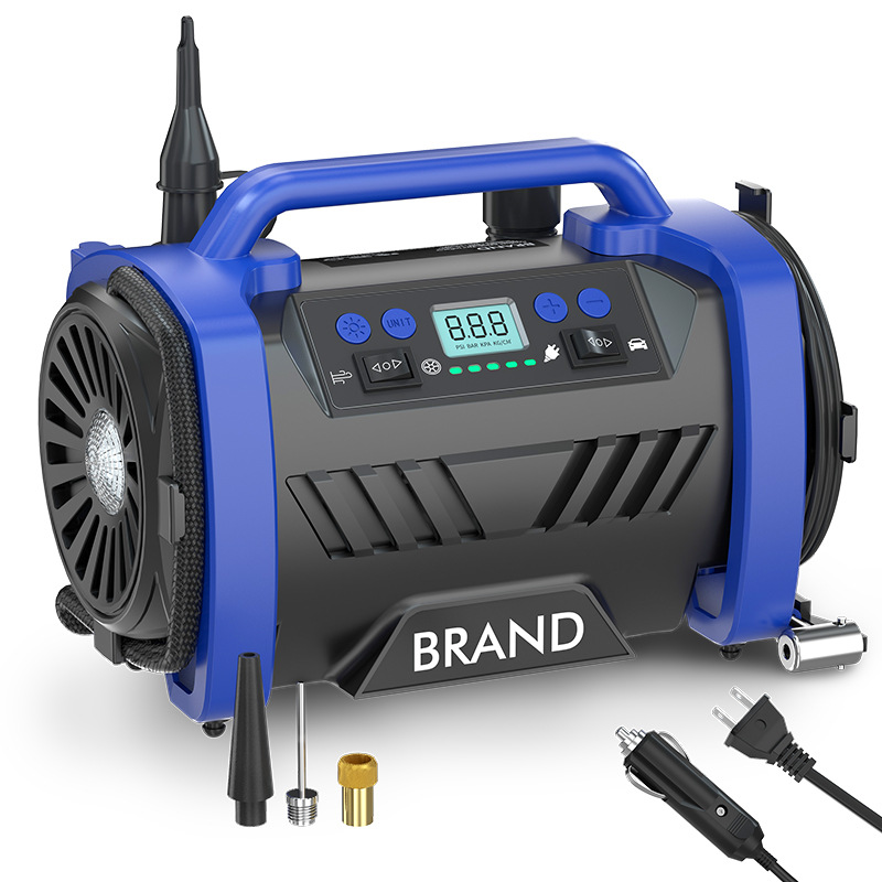 AC/DC Automobile Air Pump AC 110-230V Air Pump DC 12V Dual Power Supply Air Pump Vehicle Air Pump