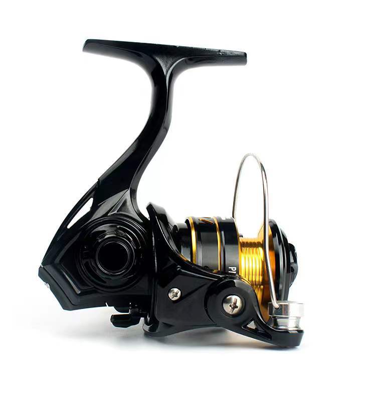 阿布pmax二代纺车轮全金属鱼线轮1000型路亚轮abu手刹轮渔轮鱼轮