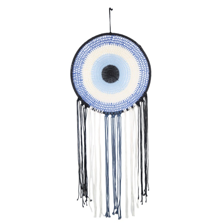 波西米亚编织捕梦网挂毯灯罩流苏家居一件代发北欧客厅装饰挂毯