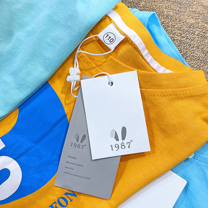 1987儿童服装2022夏季新款 品牌童装童装走份批发直播实体店货源