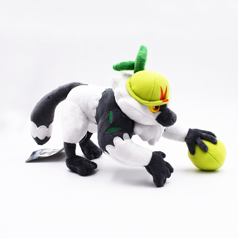 小精灵动漫周边毛绒公仔 投掷猴 猴子格斗猴果实玩具桌面摆件娃娃