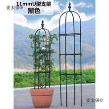 组装户外绿植U型月季攀爬拱门植物组合花支架室外盆栽花架麦太保