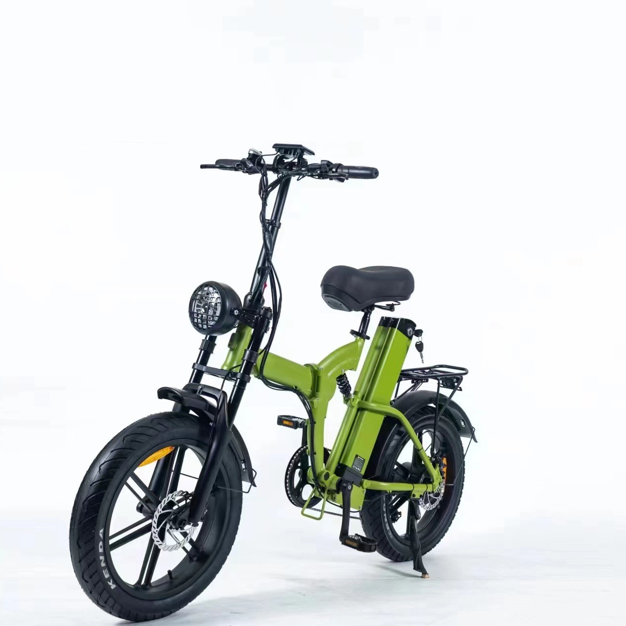 电动自行车电瓶助力车20寸轮胎锂电助力雪地沙滩成人代步山地车