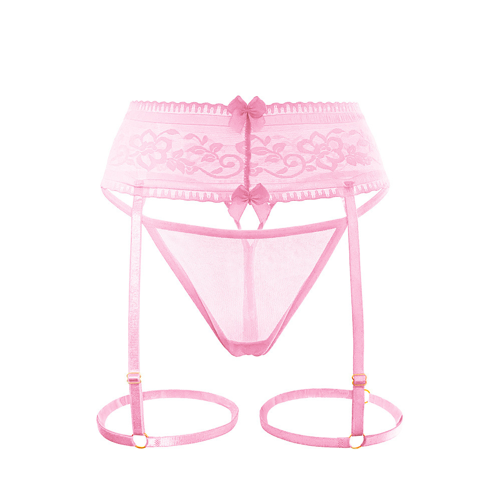 性感吊带一体丝袜吊袜带腿环皮丝袜腿带情调蕾丝大腿绑带腿圈黑丝