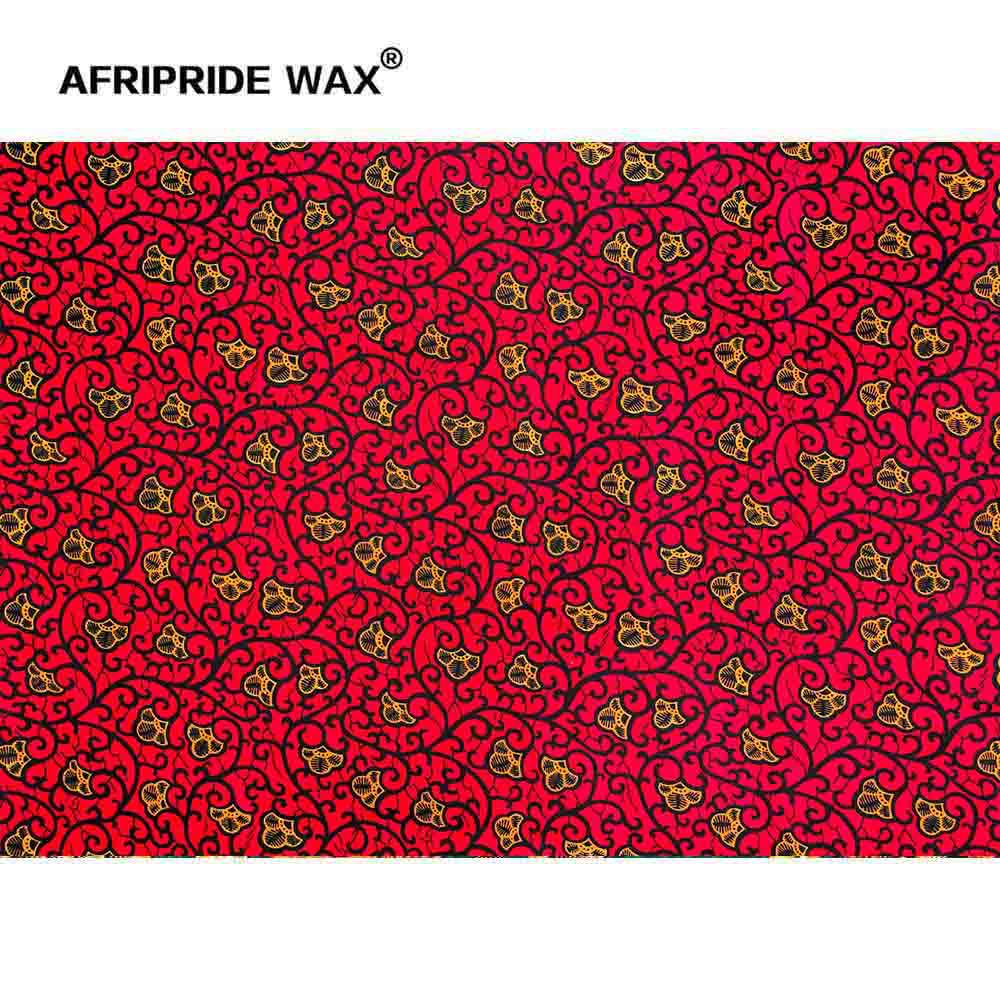 Foreign Trade Fashion Classic African National Style Printing and Dyeing Cerecloth Cotton Printed Fabric Afripride Wax