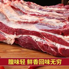 牛腩内蒙古原切肉新鲜黄牛肉生牛肉肉批发商用比现杀好代发独立站