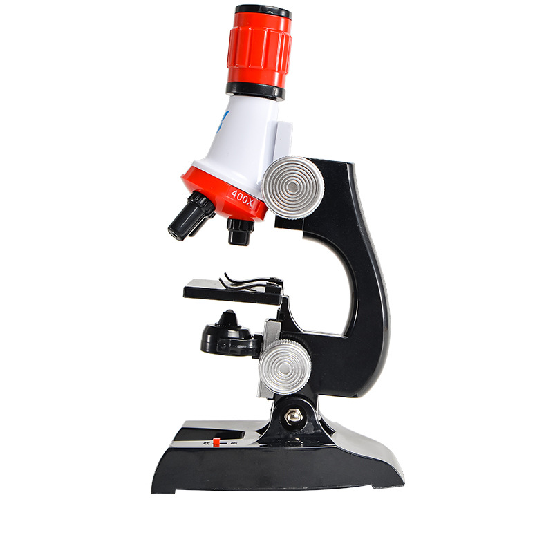 Early Education Biological Science HD 1200 Times Microscope Toy Children's Science and Education Set Primary School Student Tester