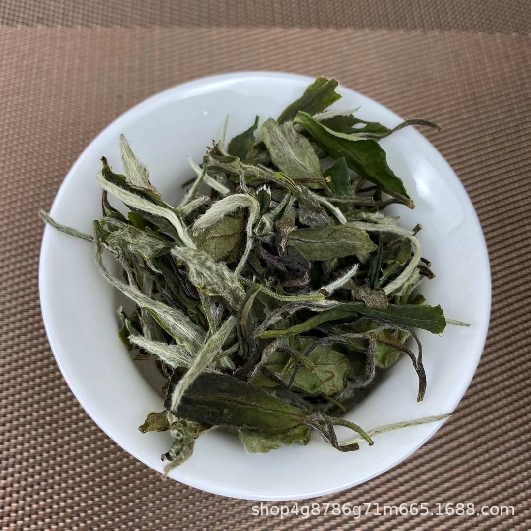 2022春茶牡丹王散茶 福鼎白茶饼高山日晒白牡丹散装500g散装批发