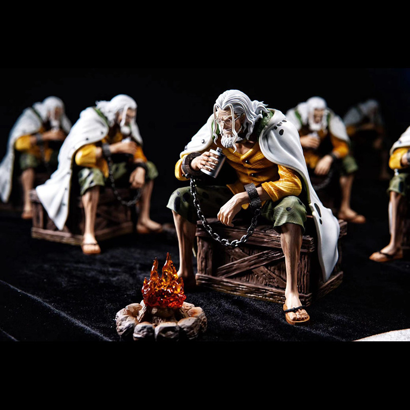 海贼bt坐姿雷利冥王雷利 送特典篝火gk手办模型摆件雕像礼物批发