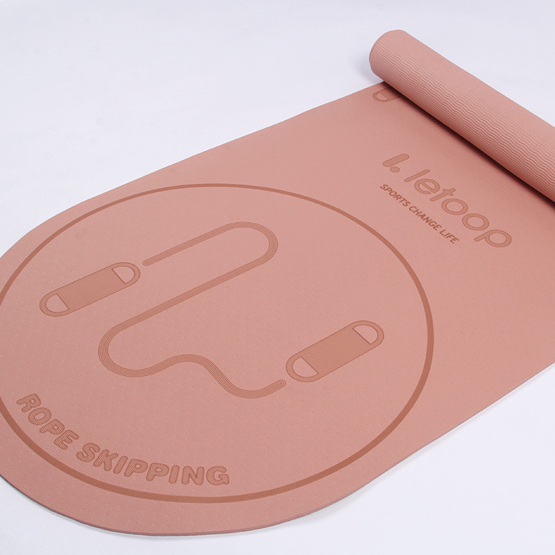 室内跳绳垫 防震跳操垫减震隔音家用室内防滑瑜伽垫子地垫