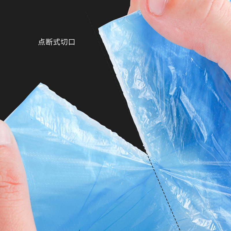 Factory Drawstring Garbage Bag Household Automatic Closing Drawstring Portable Garbage Bag Disposable Kitchen Plastic Bag