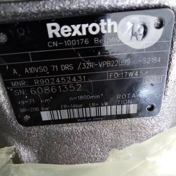 力士乐油泵a10vso71dfr1/31r-vpa42n00泵a10vso71dfr/31r-ppa12n0