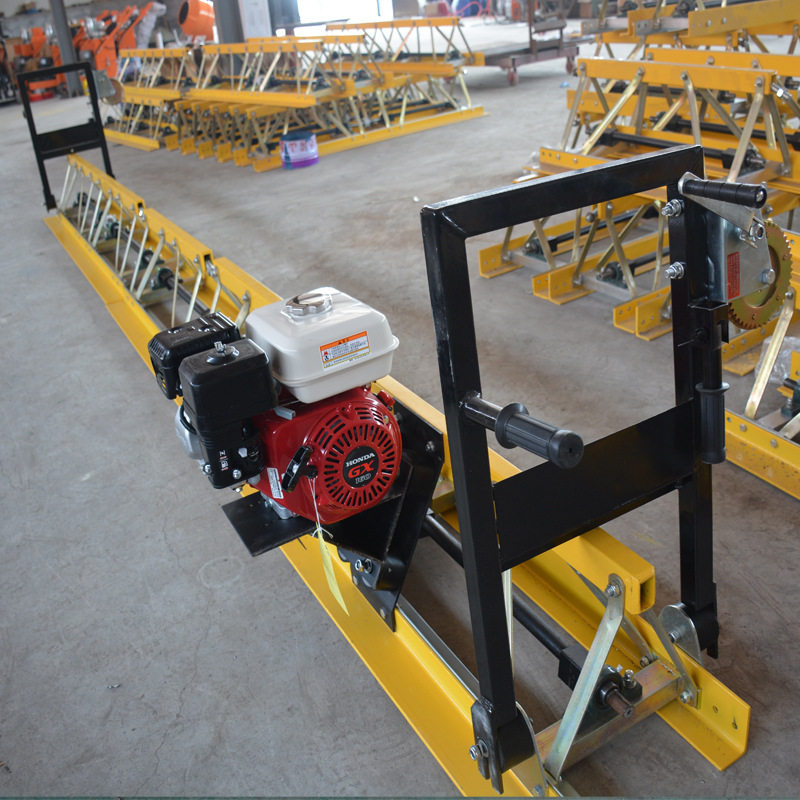 水泥桥面框架整平机混凝土整米对接框架振动梁道路修建提浆整平机